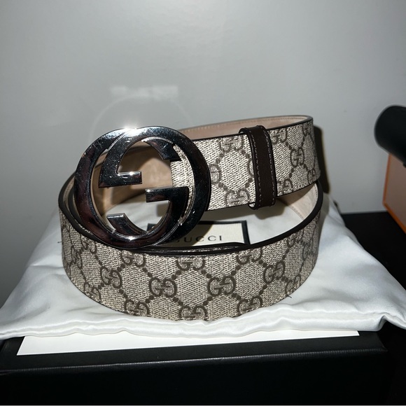 GG Supreme belt with G buckle - Picture 1 of 3